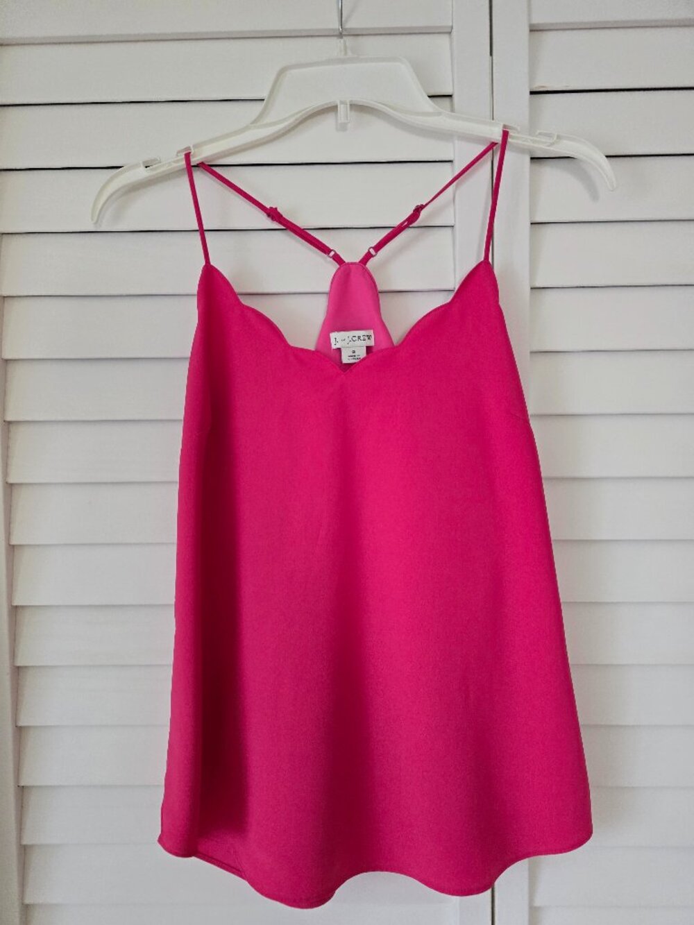 JCrew Women's Scalloped Camisole